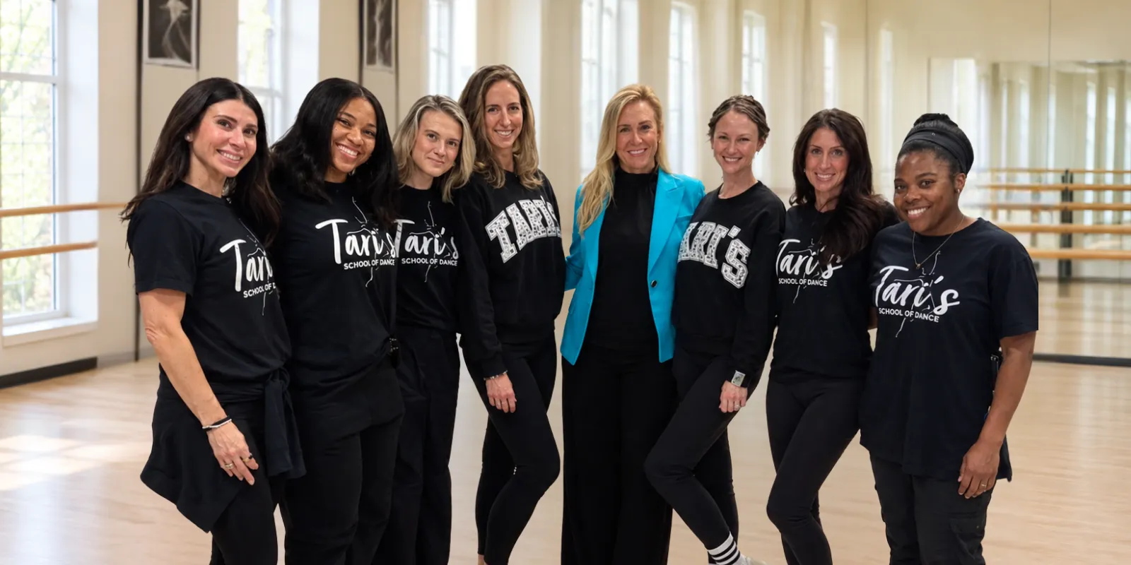 Tari's faculty together in the studio